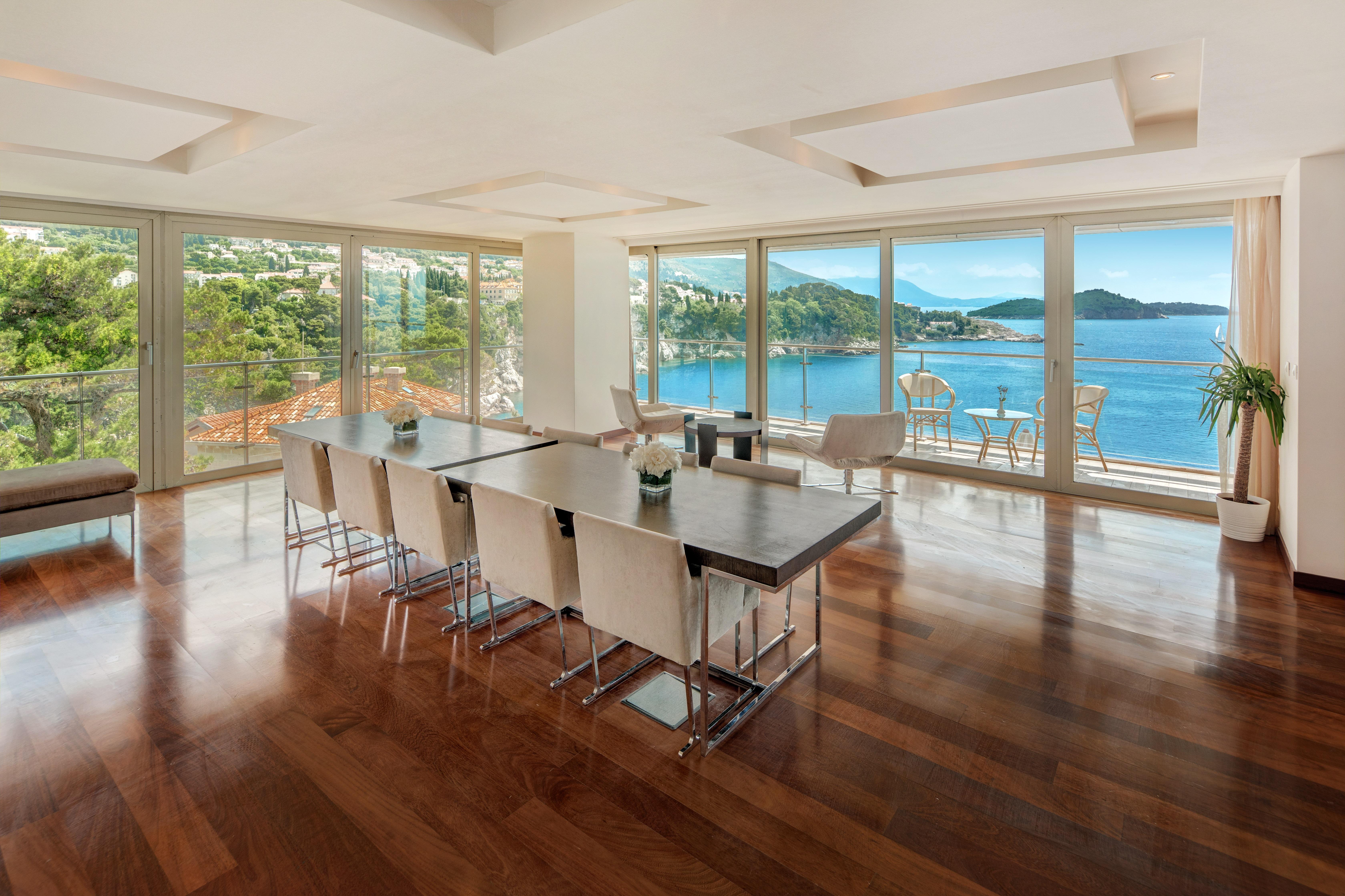 Rixos Premium Dubrovnik Hotel Ngoại thất bức ảnh Interior of a penthouse apartment