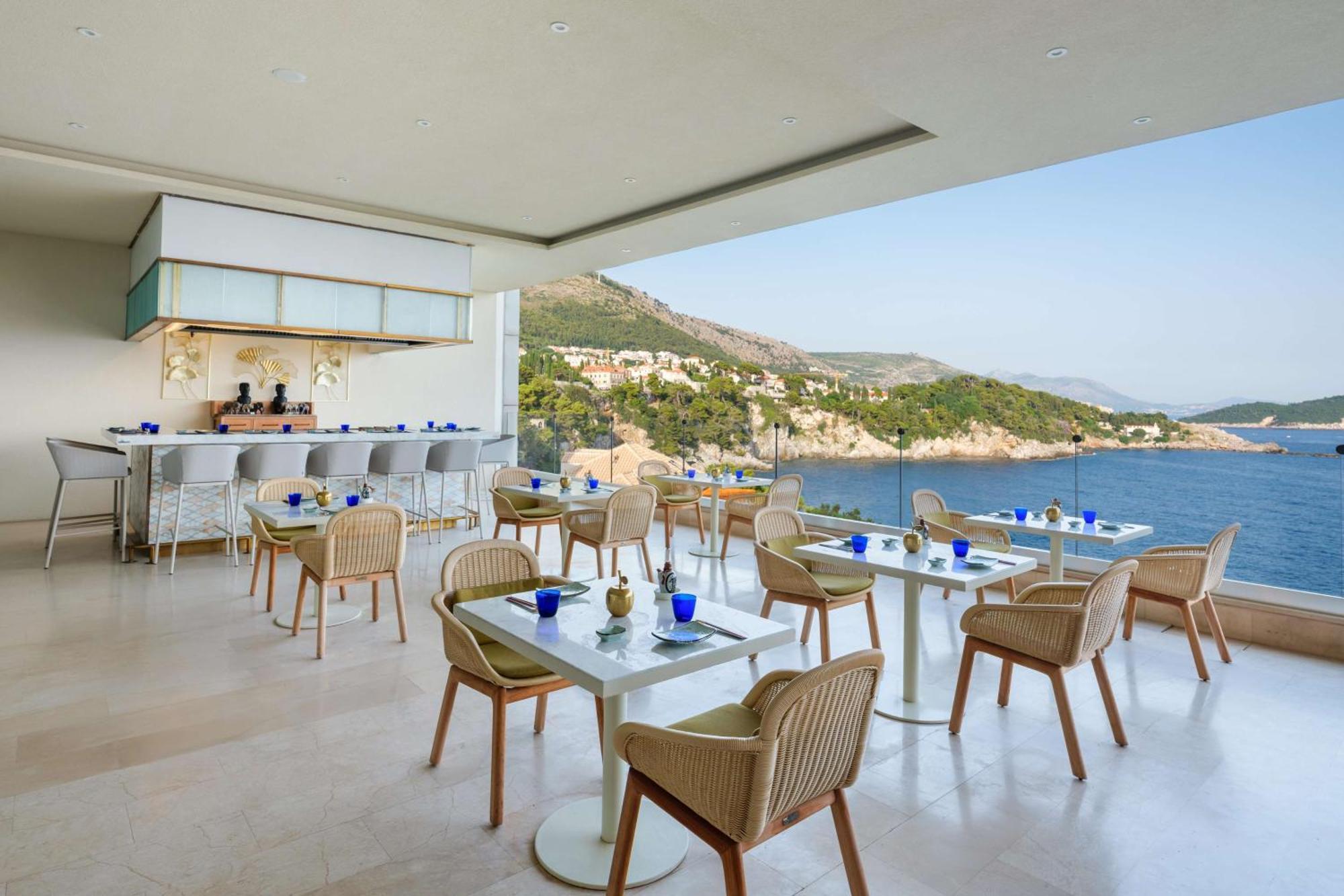 Rixos Premium Dubrovnik Hotel Ngoại thất bức ảnh The restaurant