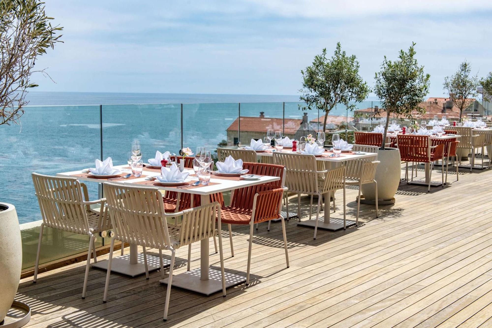 Rixos Premium Dubrovnik Hotel Ngoại thất bức ảnh The restaurant