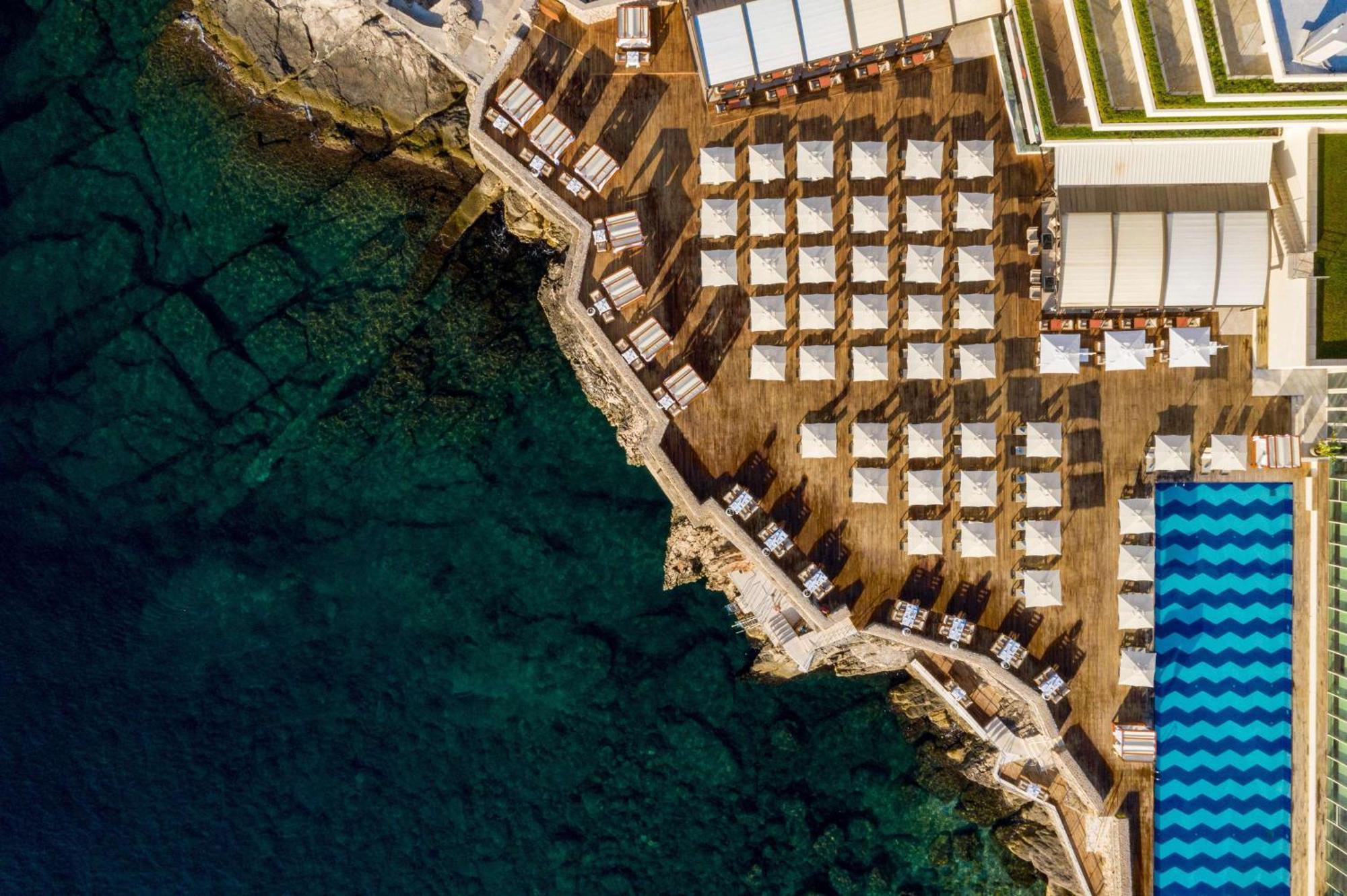 Rixos Premium Dubrovnik Hotel Ngoại thất bức ảnh Aerial view of the resort